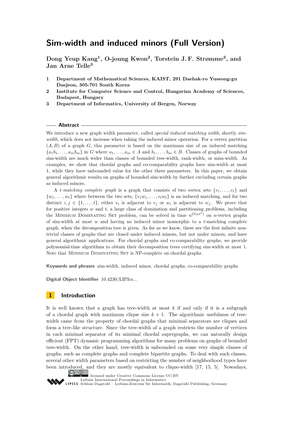 Sim-Width and Induced Minors (Full Version)