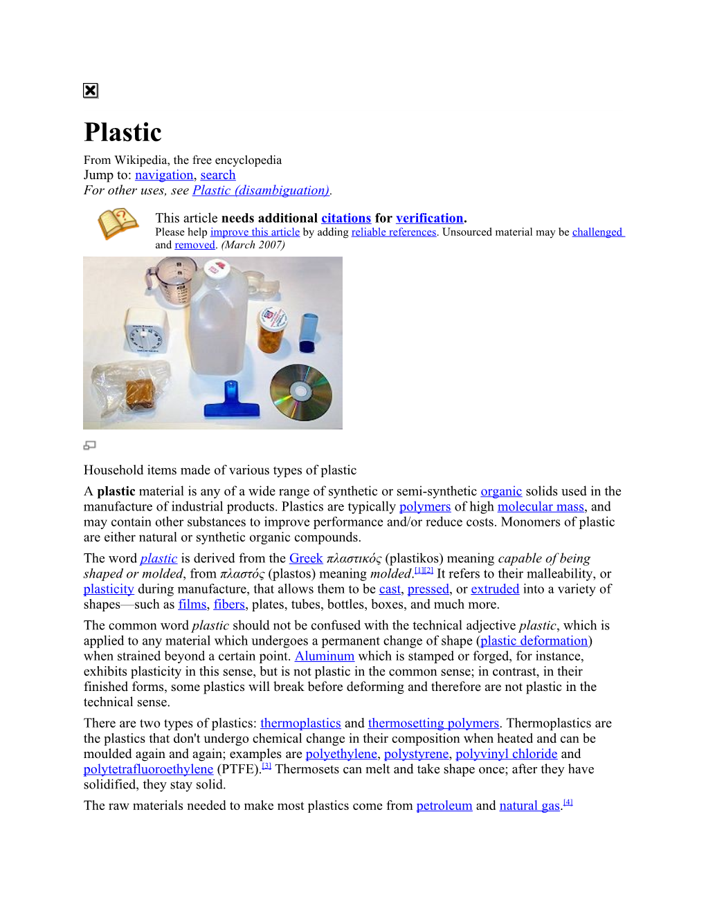 Plastic Recycling Programs Were Common in the United States and Elsewhere