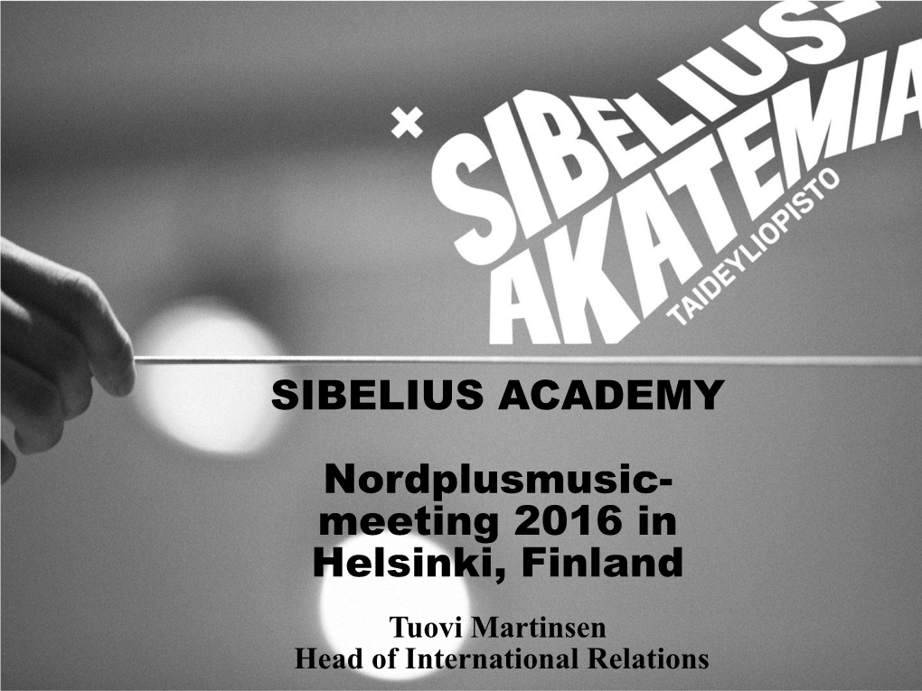 Sibelius Academy