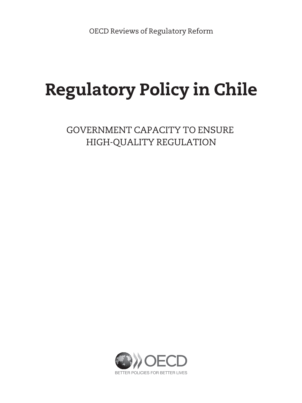 Regulatory Policy in Chile