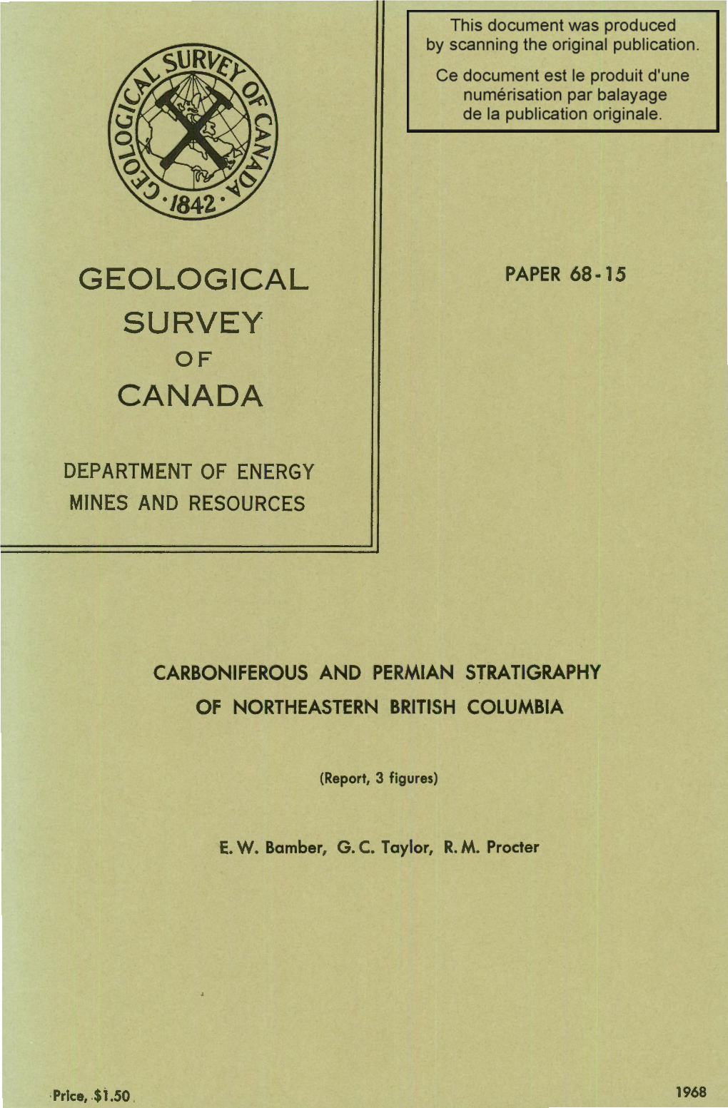 Geological Survey Canada