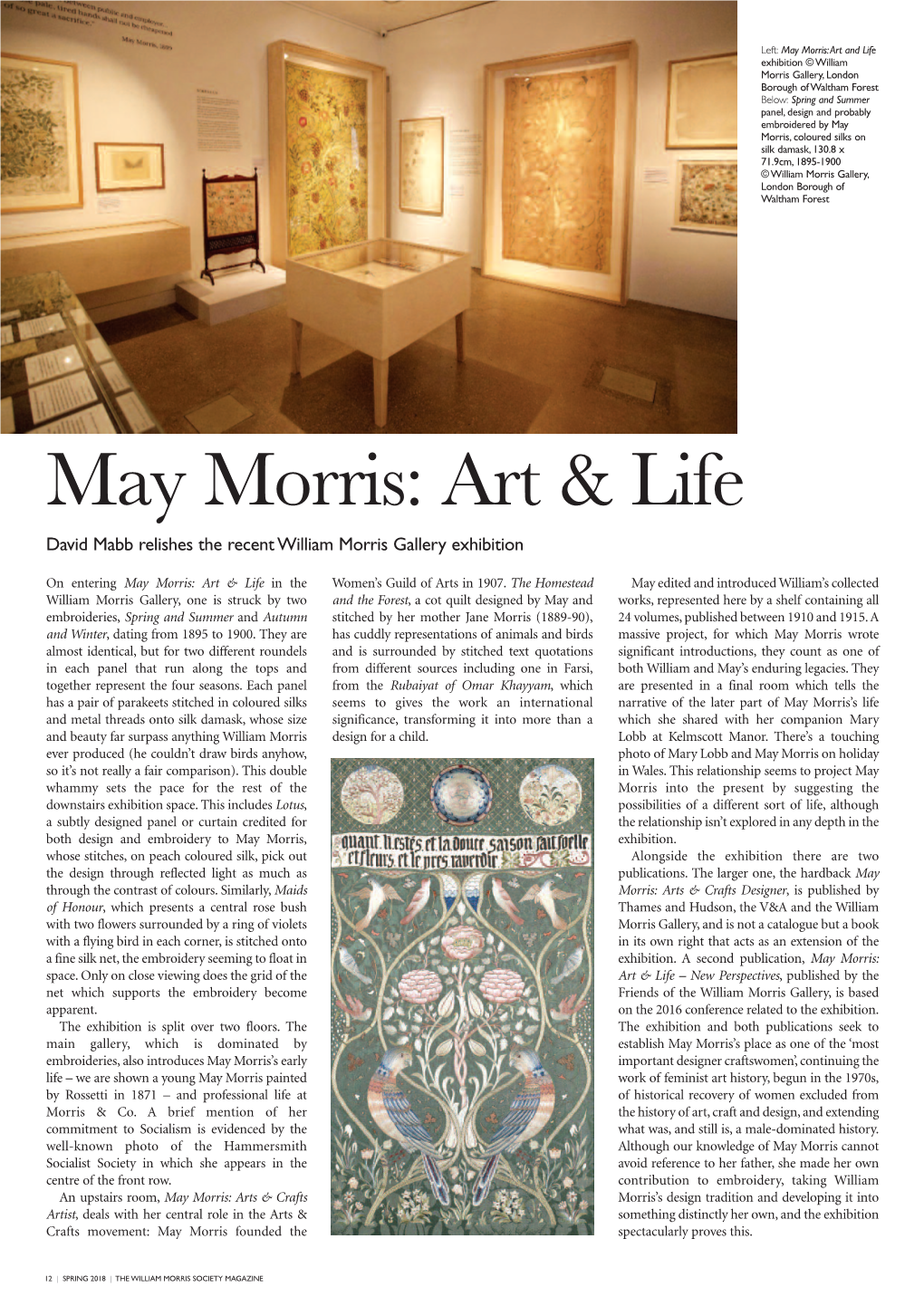 May Morris: Art & Life