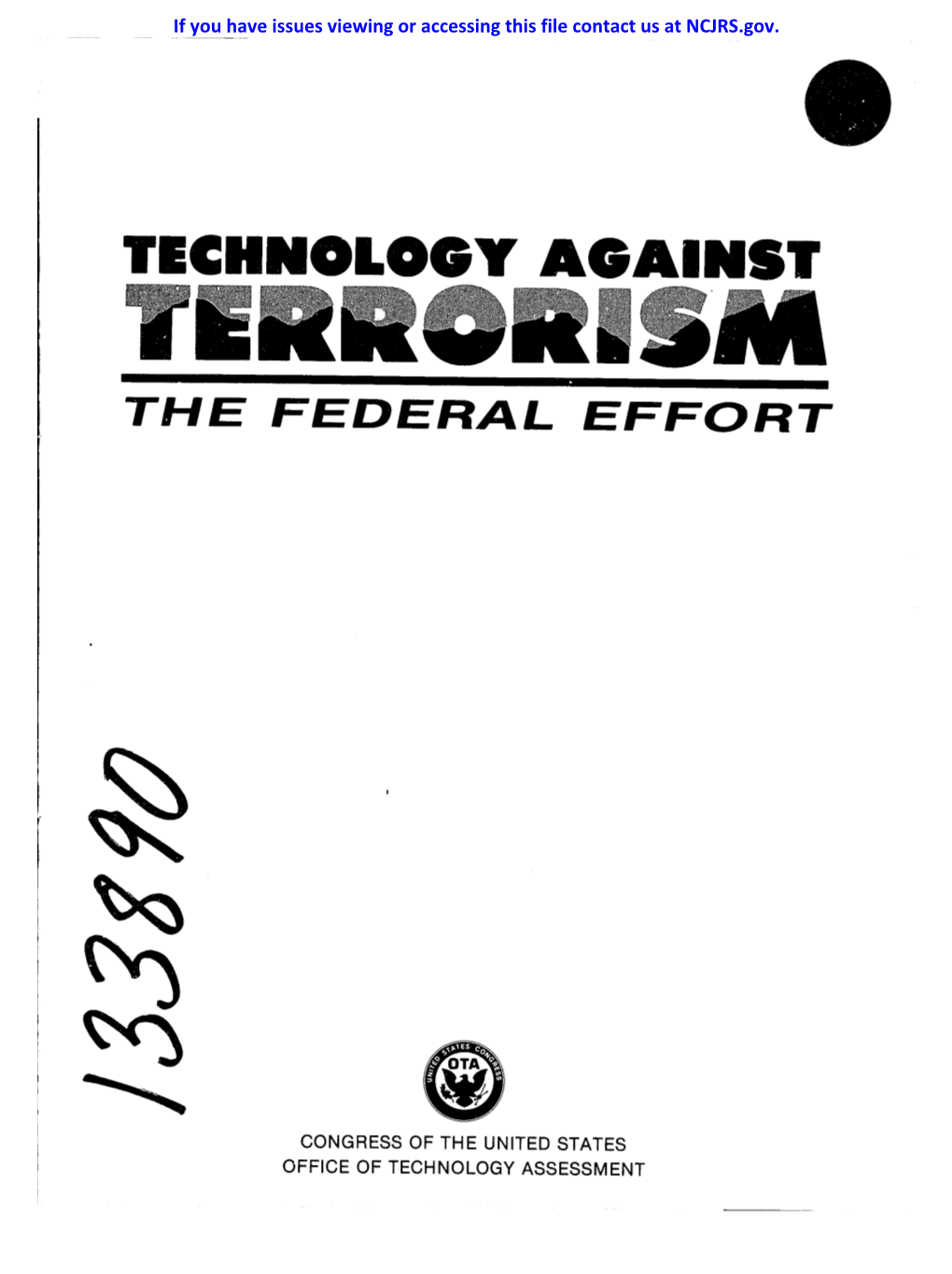 The Terrorist Threat