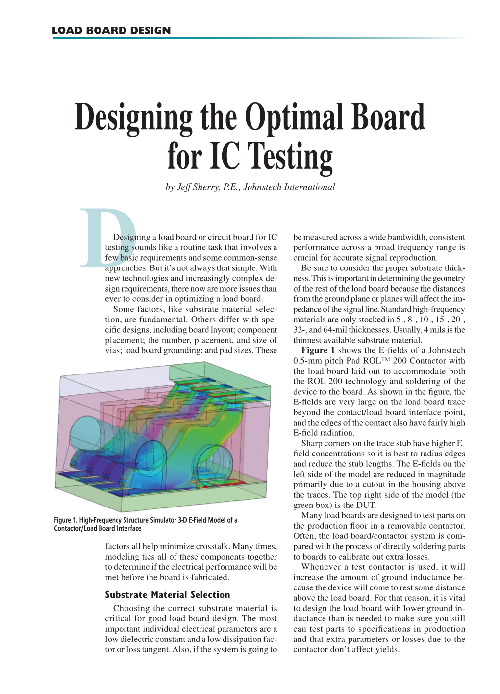 EE1009 Load Board Design REPRINT.Indd