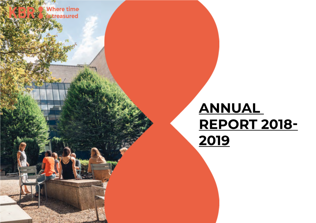 ANNUAL REPORT 2018- 2019 Table of Contents