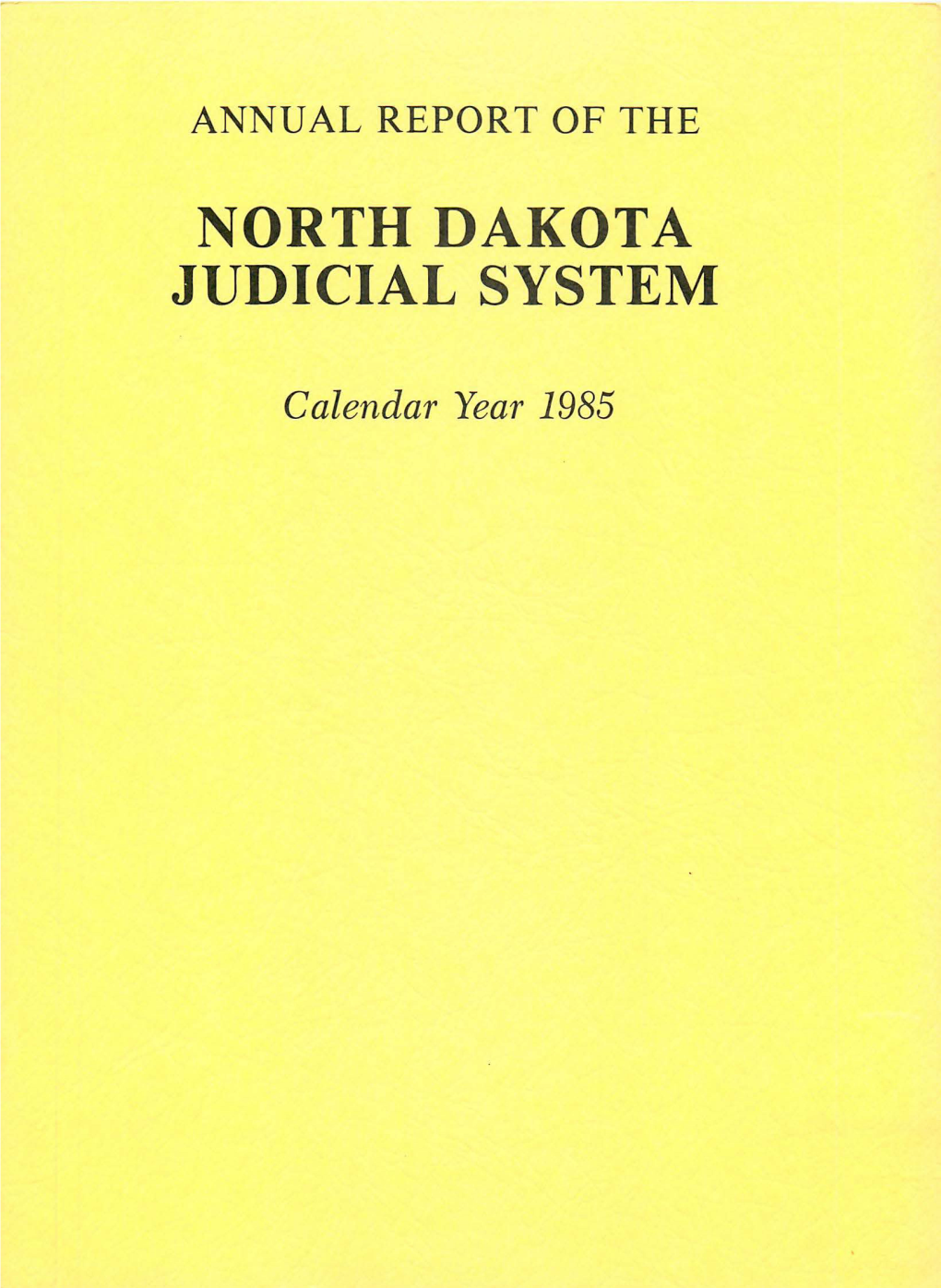 North Dakota Judicial System