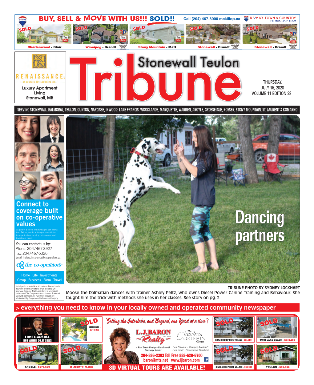 Proofed-Stonewall Tribune 071620.Indd