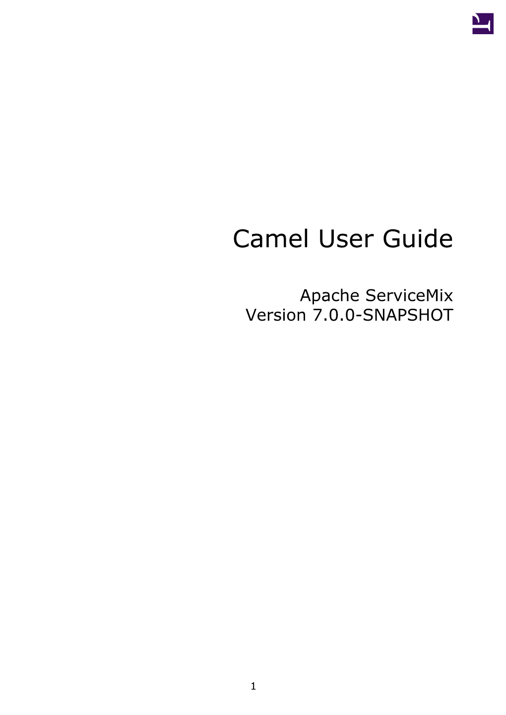 Camel User Guide