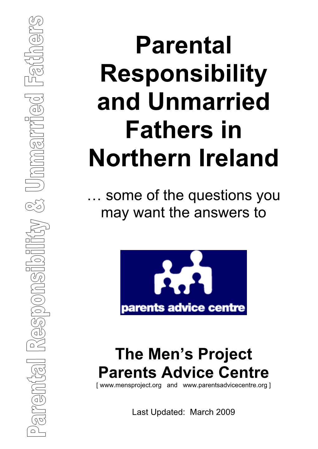 Parental Responsibility and Unmarried Fathers in Northern Ireland