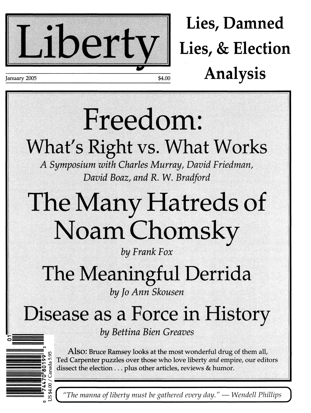 Liberty Magazine January 2005