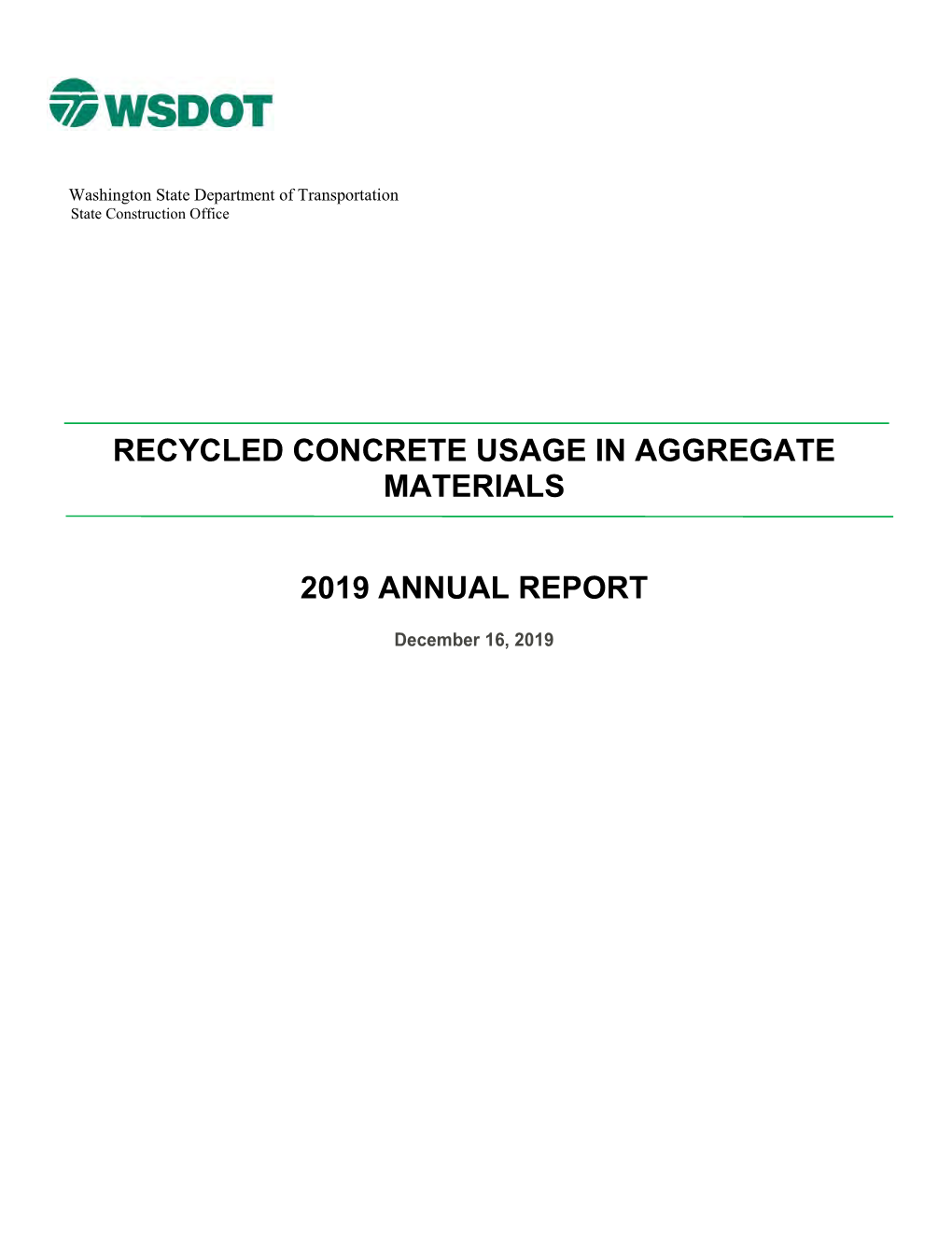 Recycled Concrete Usage in Aggregate Materials