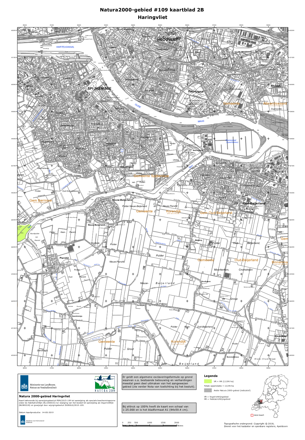 Natura2000-Gebied #109 Kaartblad 2B Haringvliet