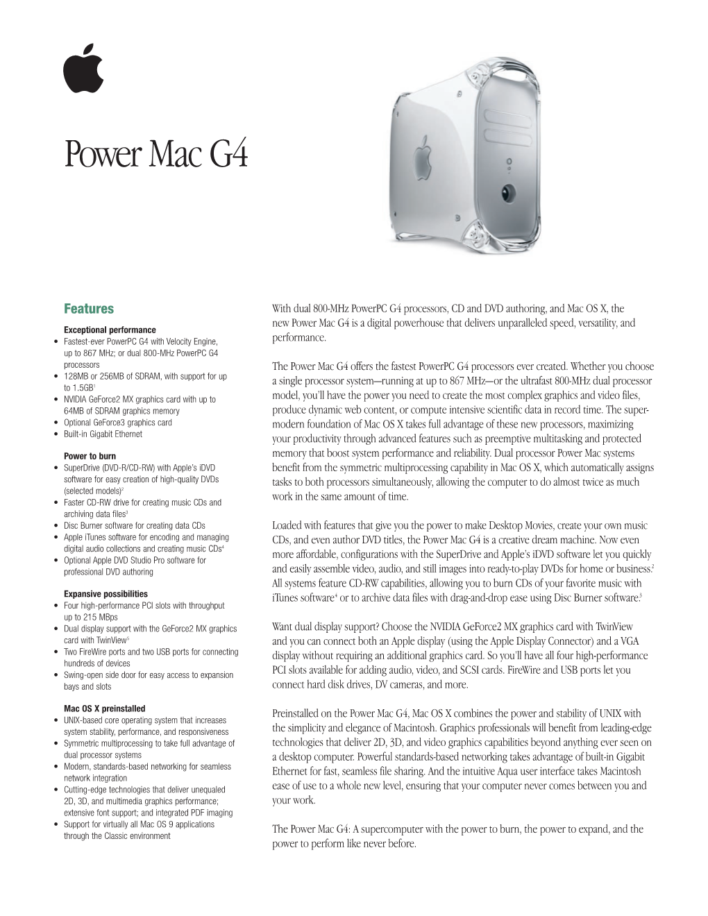 Power Mac G4