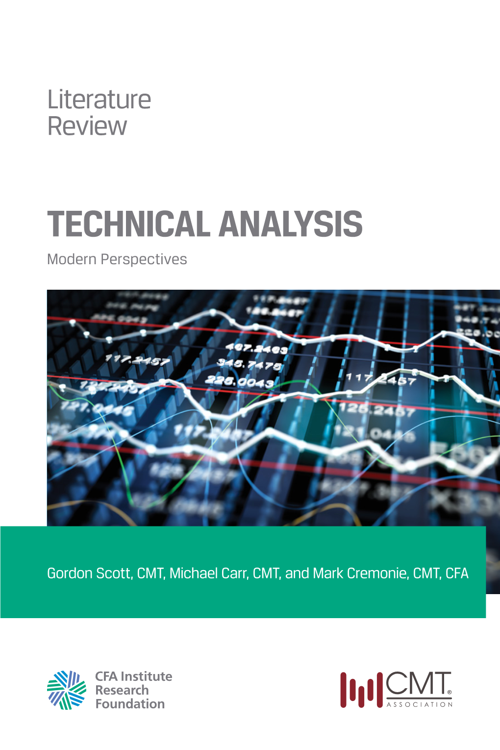 TECHNICAL ANALYSIS Modern Perspectives