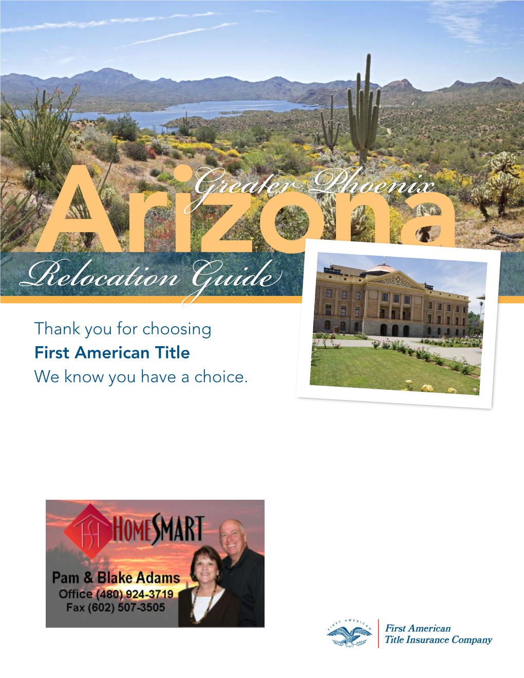 Relocation Guide on Behalf of First American Title, We Proudly Present Our Phoenix-Metro Relocation Guide