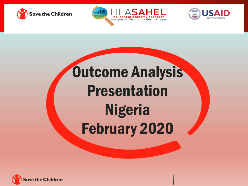 Outcome Analysis Presentation Nigeria February 2020 Expected Results (2/2)