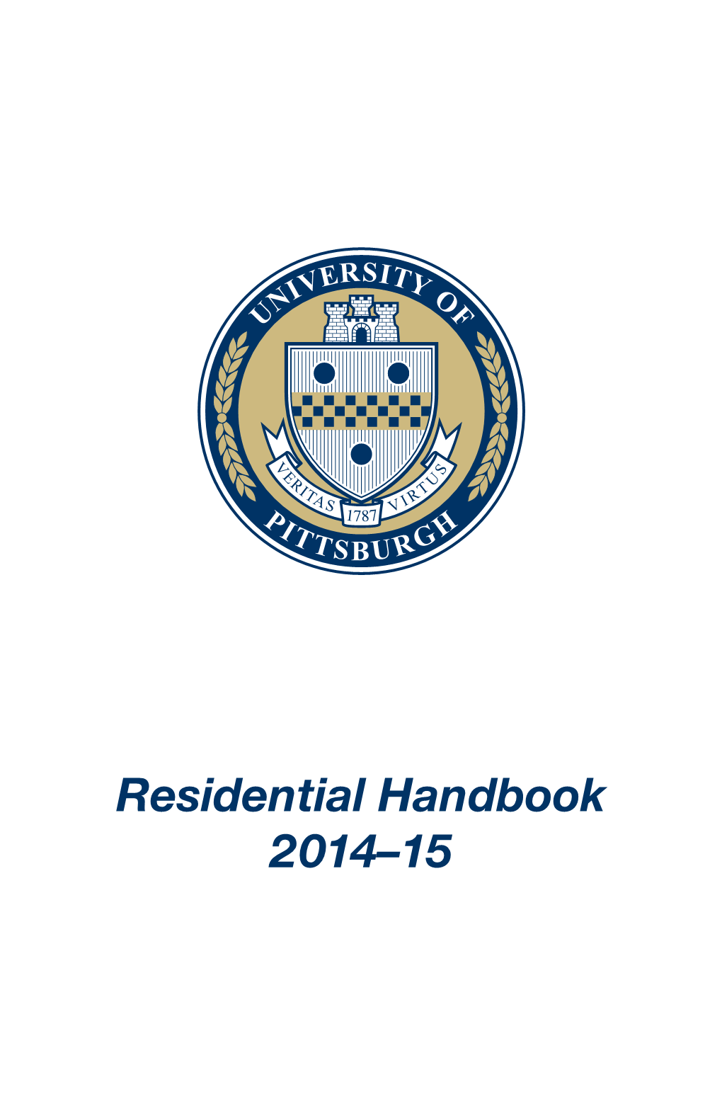 Residential Handbook 2014–15 WELCOME