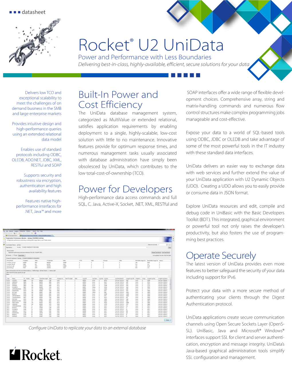 Rocket® U2 Unidata