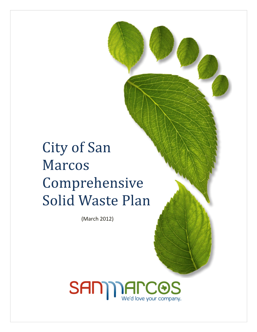 Solid Waste Comprehensive Plan