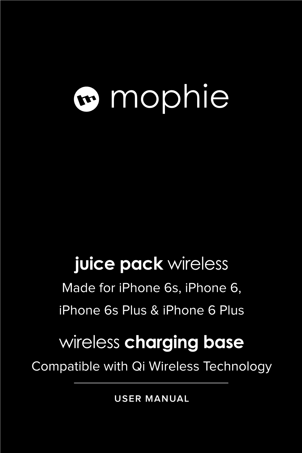 Juice Pack Wireless Made for Iphone 6S, Iphone 6, Iphone 6S Plus & Iphone 6 Plus Wireless Charging Base Compatible with Qi Wireless Technology