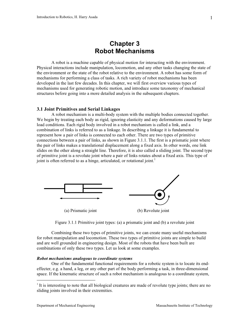 Robot Mechanisms