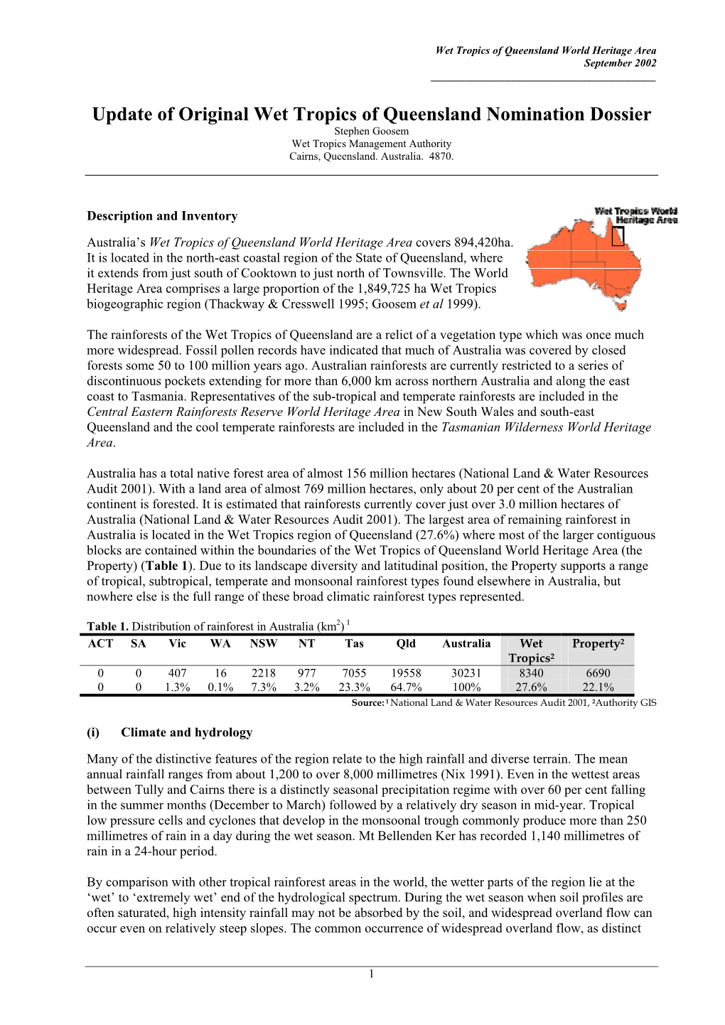 Periodic Report Attachments