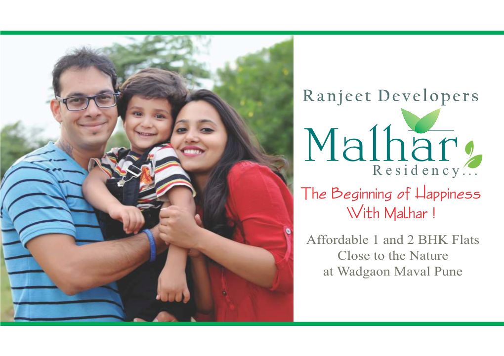 Malhar Residency Project Brochure