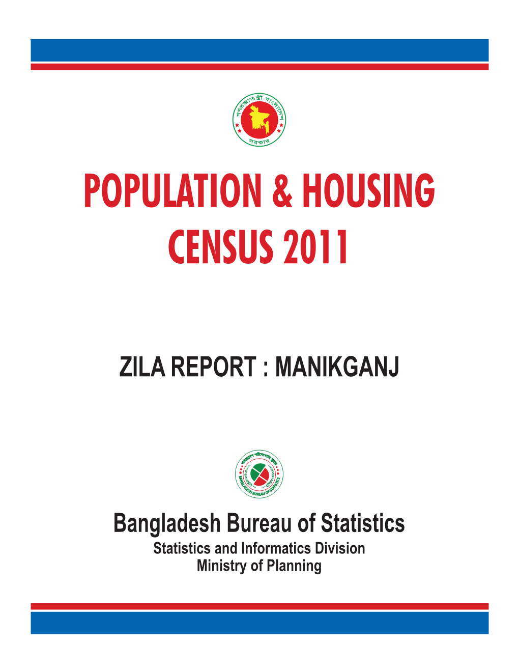 POPULATION & HOUSING CENSUS 2011 -..:: Bangladesh Bureau Of