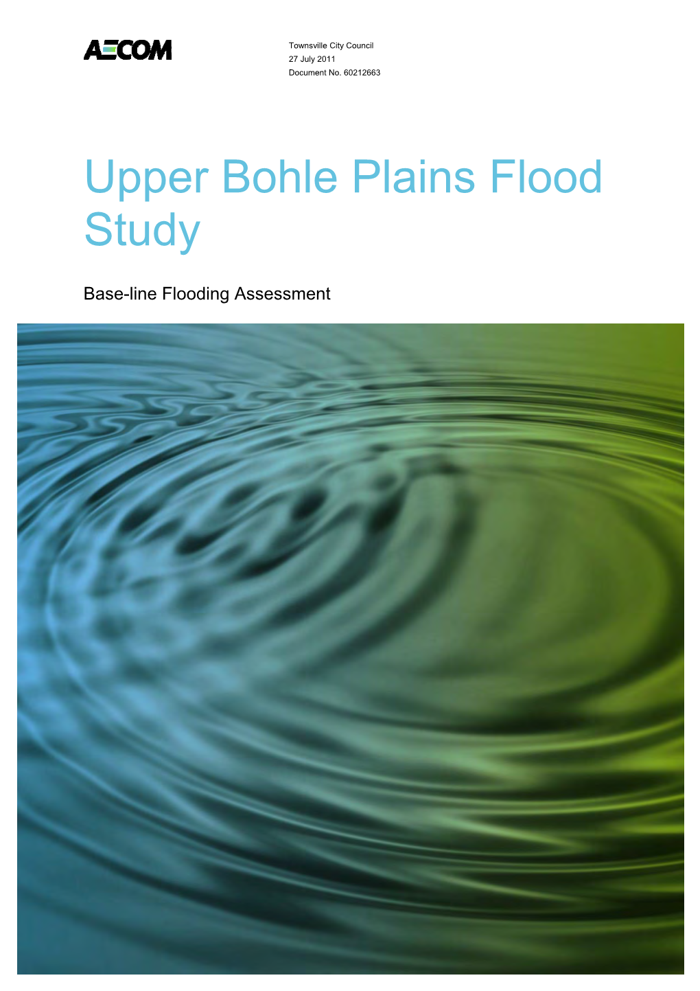 Upper Bohle Plains Flood Study