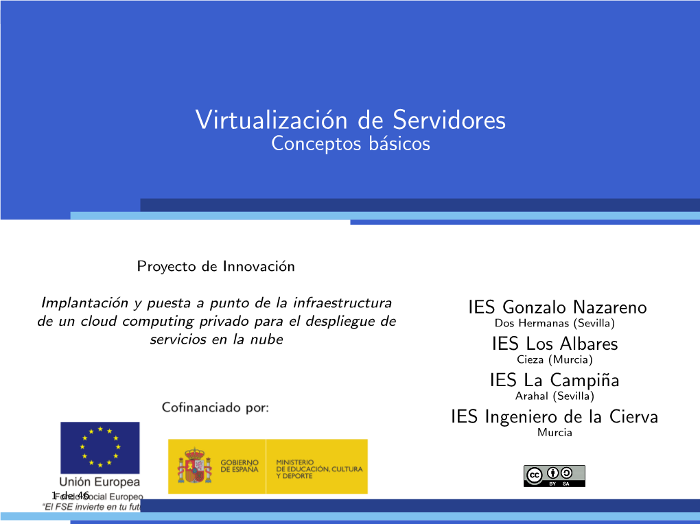 Virtualización De Servidores