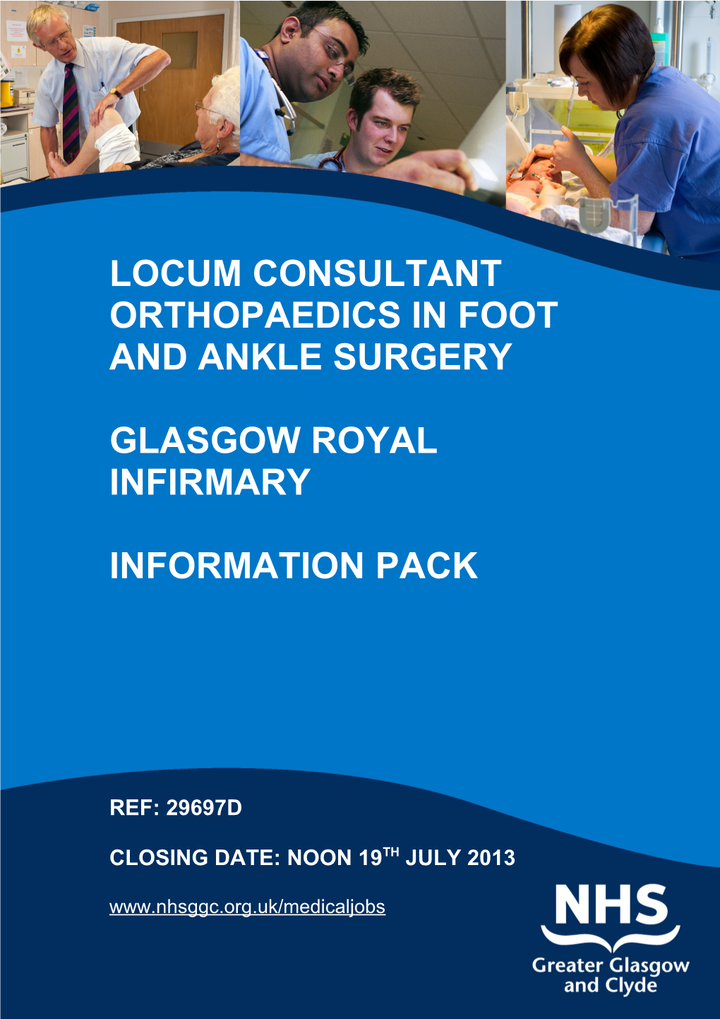 Locum Consultant Orthopaedics in Foot and Ankle Surgery