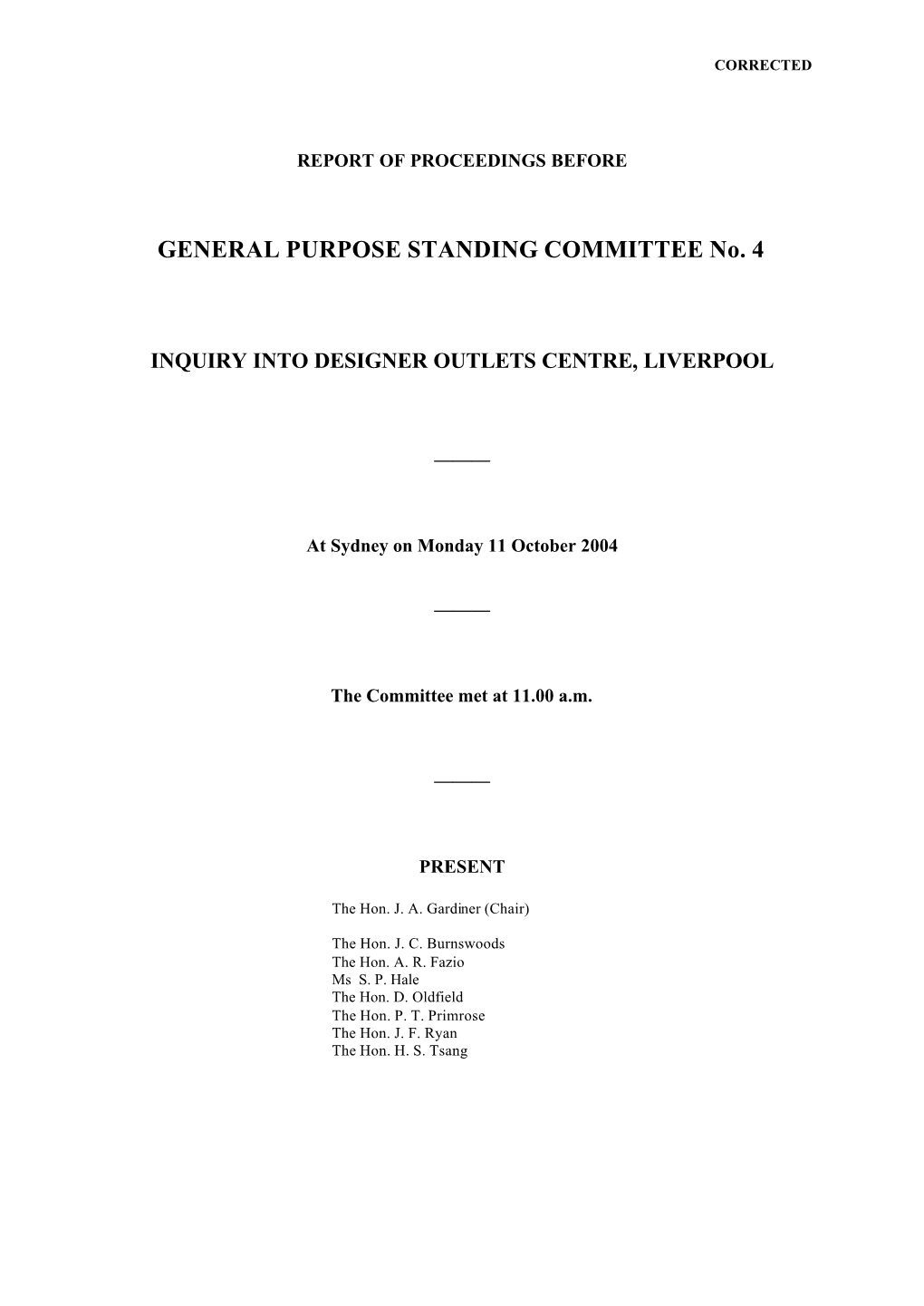 Transcript of the New South Wales Liberal Leader's Comments Relating to Orange Grove and Was Very Deliberate and Calculating in the Language He Used