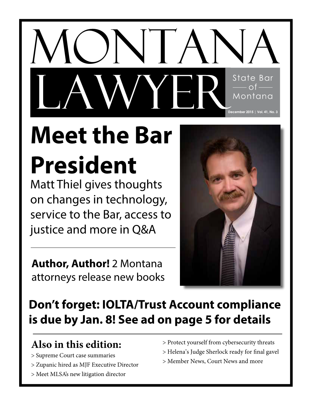 2015 December/January Montana Lawyer