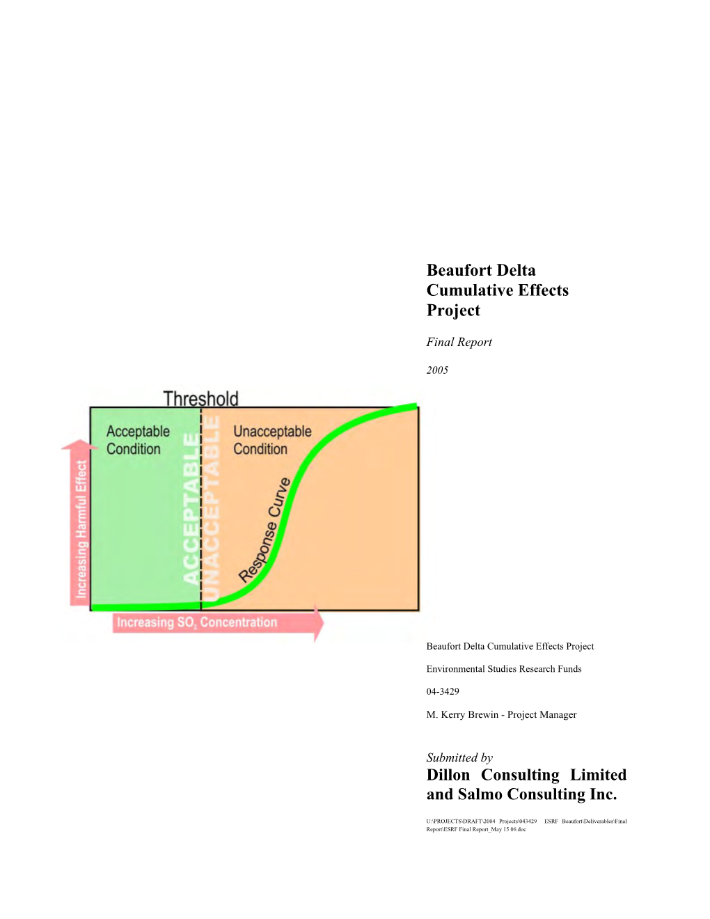 Beaufort Delta Cumulative Effects Project