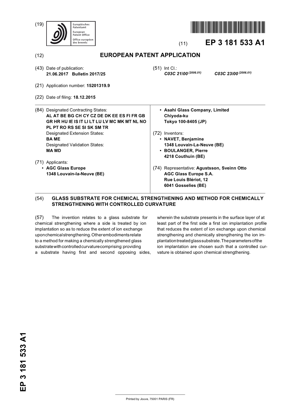 European Patent O