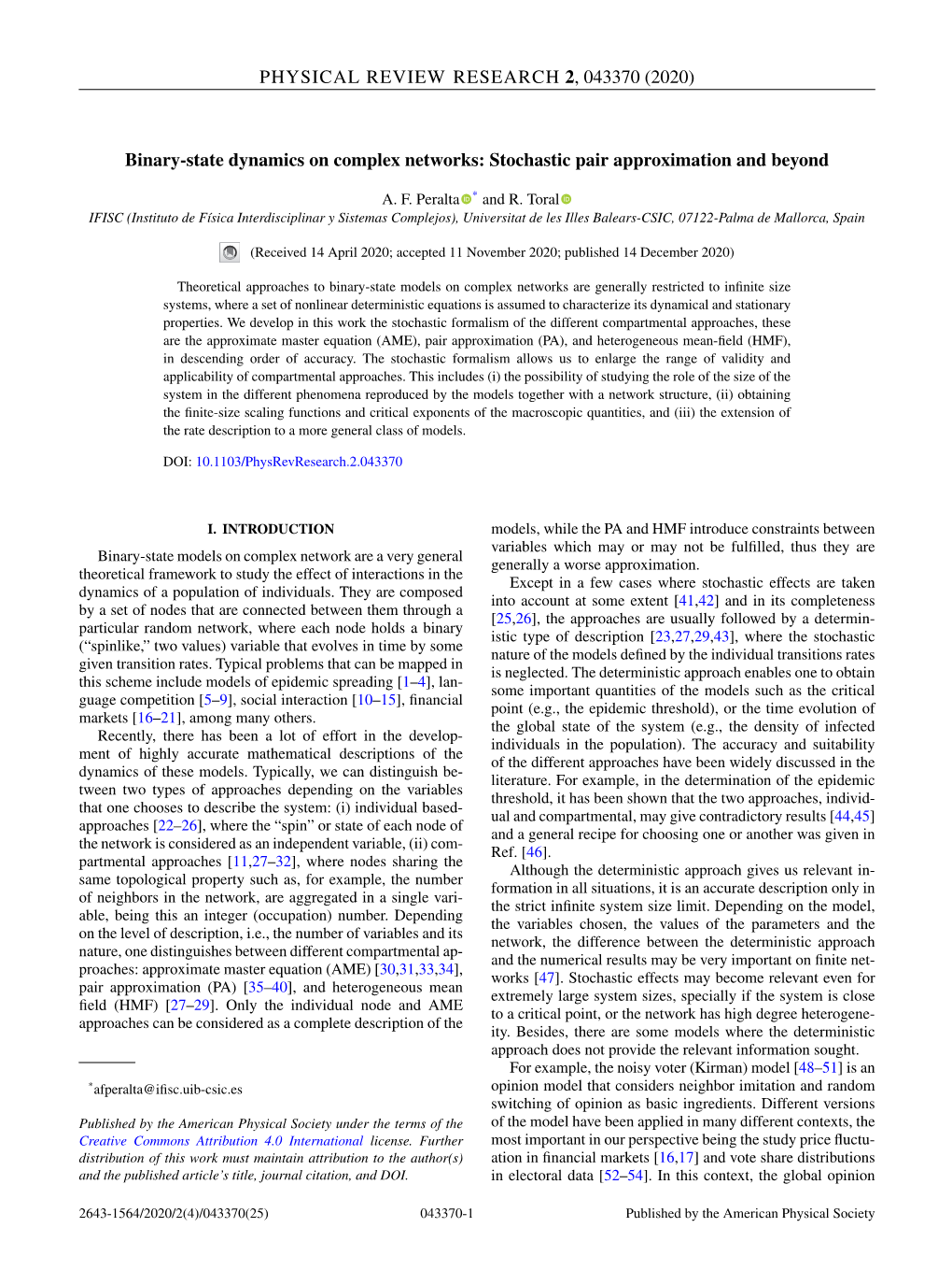 Binary-State Dynamics on Complex Networks: Stochastic Pair Approximation and Beyond