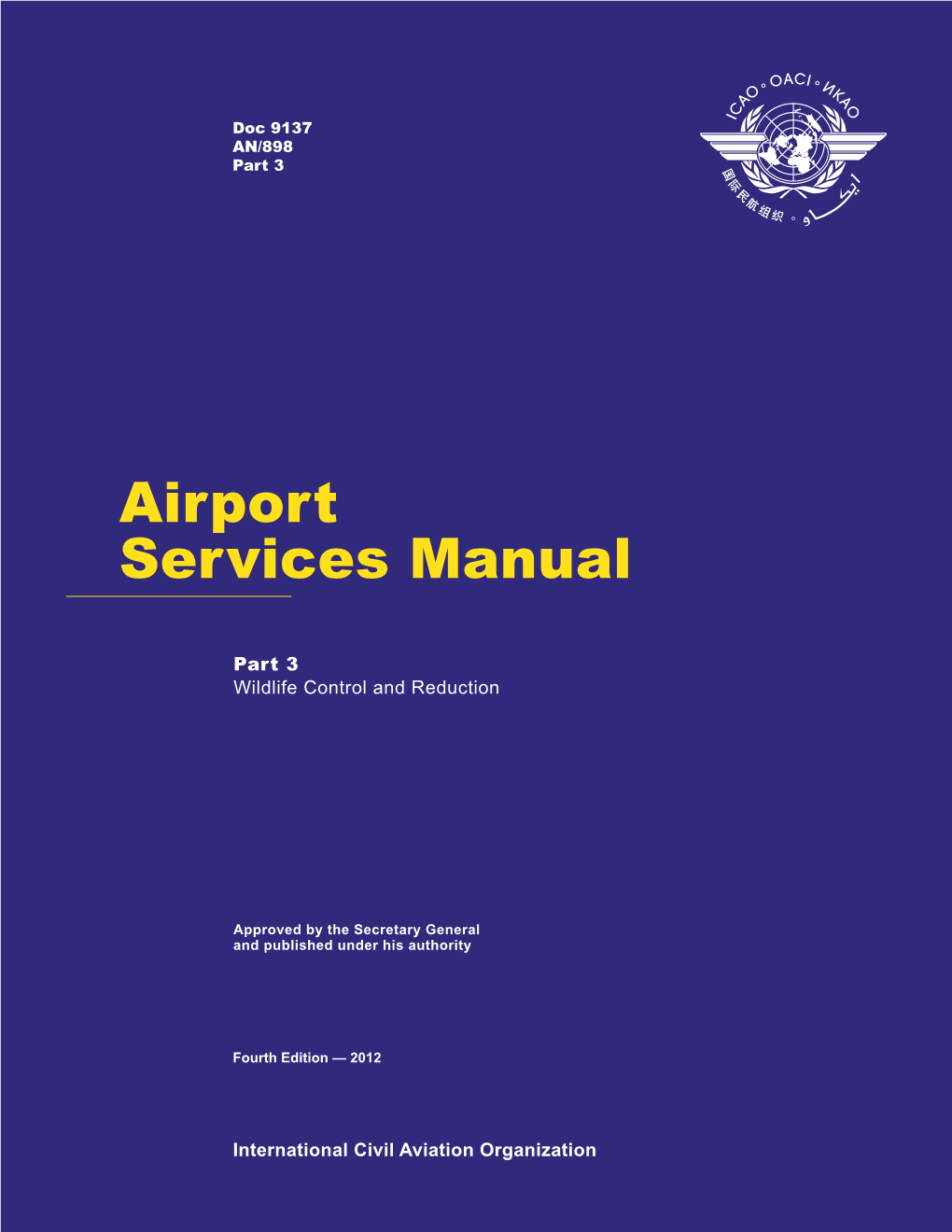 Airport Services Manual