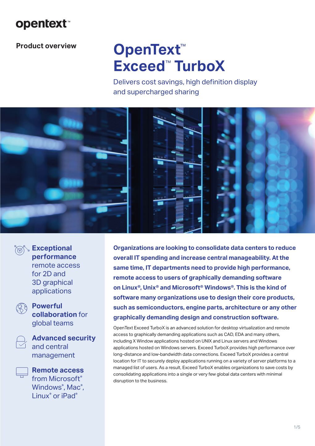 Exceed Turbox Delivers Cost Savings, High Definition Display and Supercharged Sharing