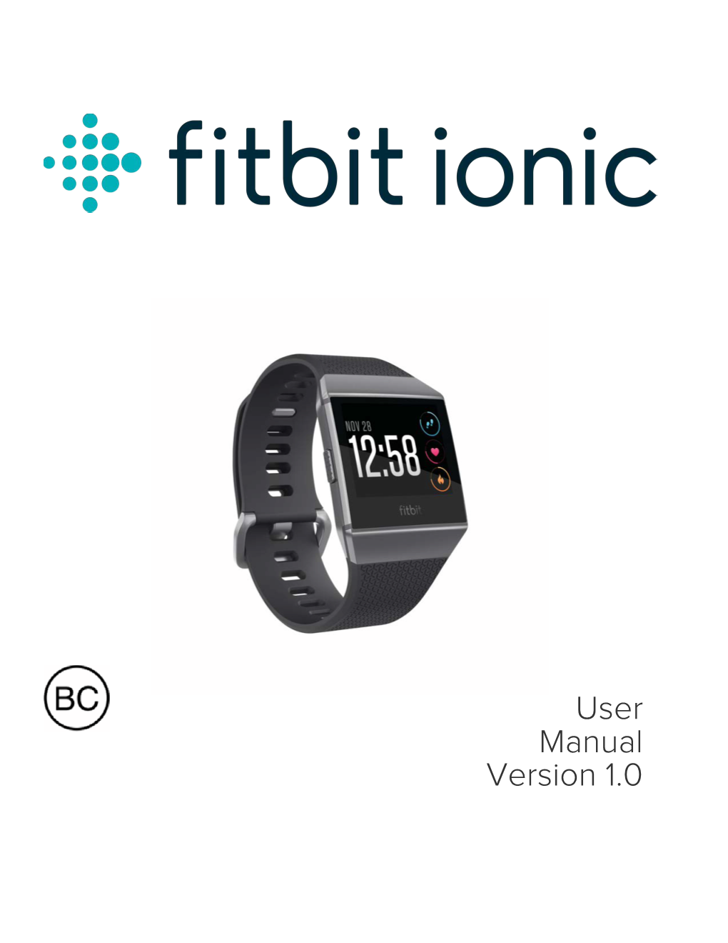 Fitbit Ionic User Manual