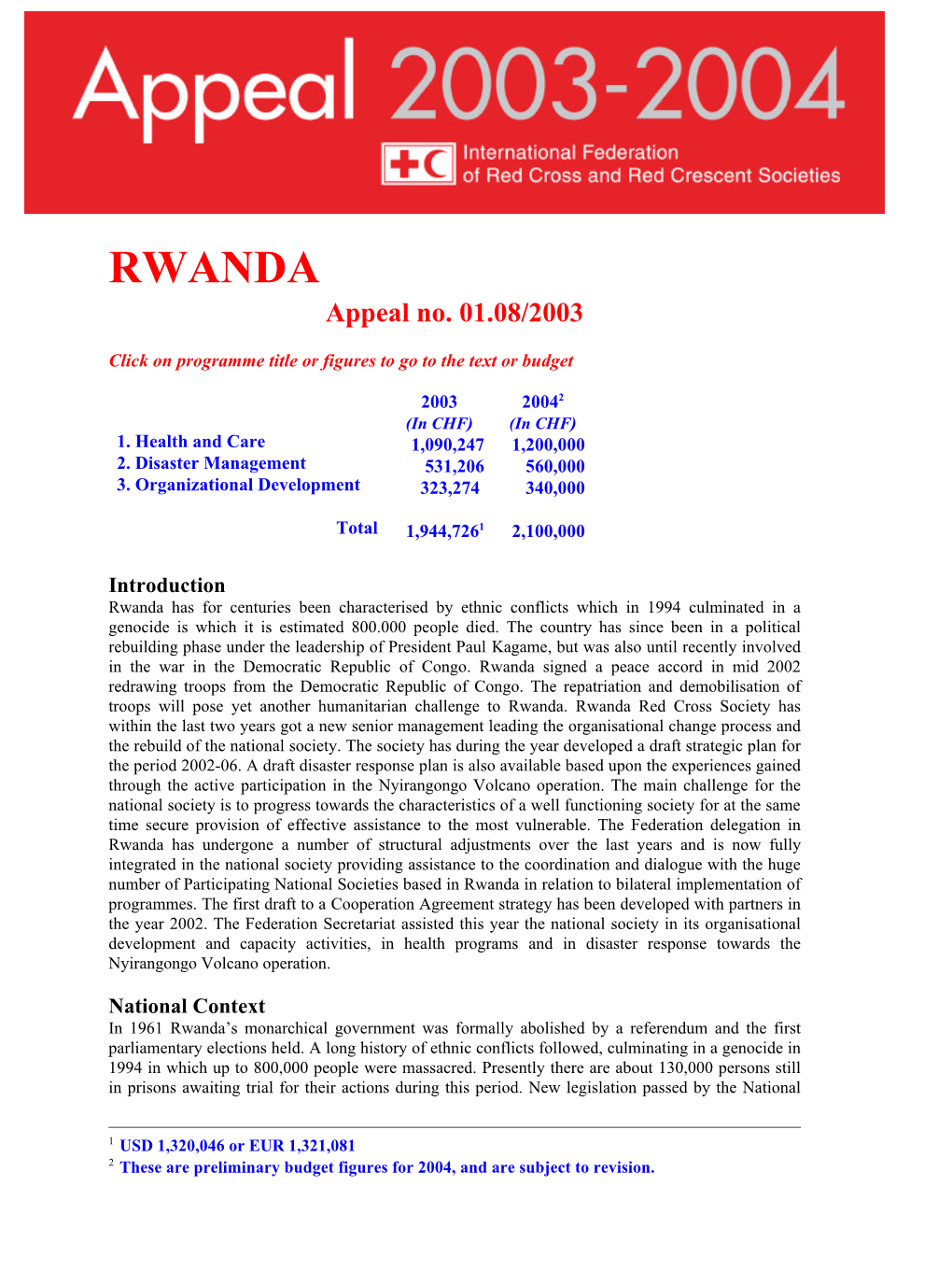 RWANDA Appeal No