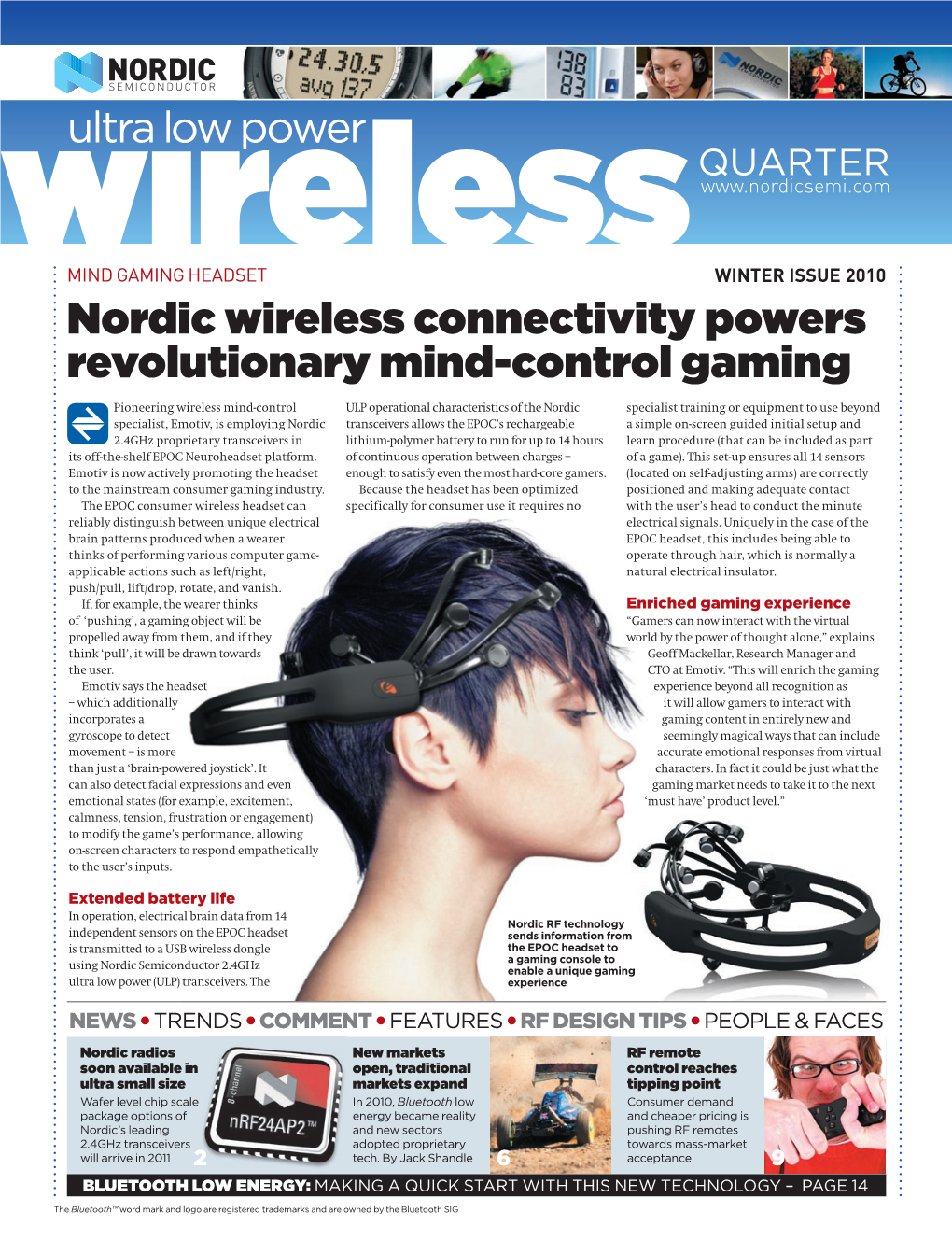 Nordic Wireless Connectivity Powers Revolutionary Mind-Control Gaming