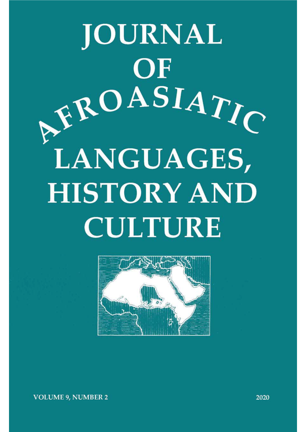 Journal of Afroasiatic Studies