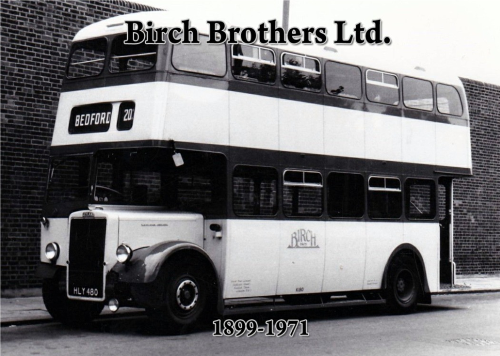 Birch Brothers 1899-1971