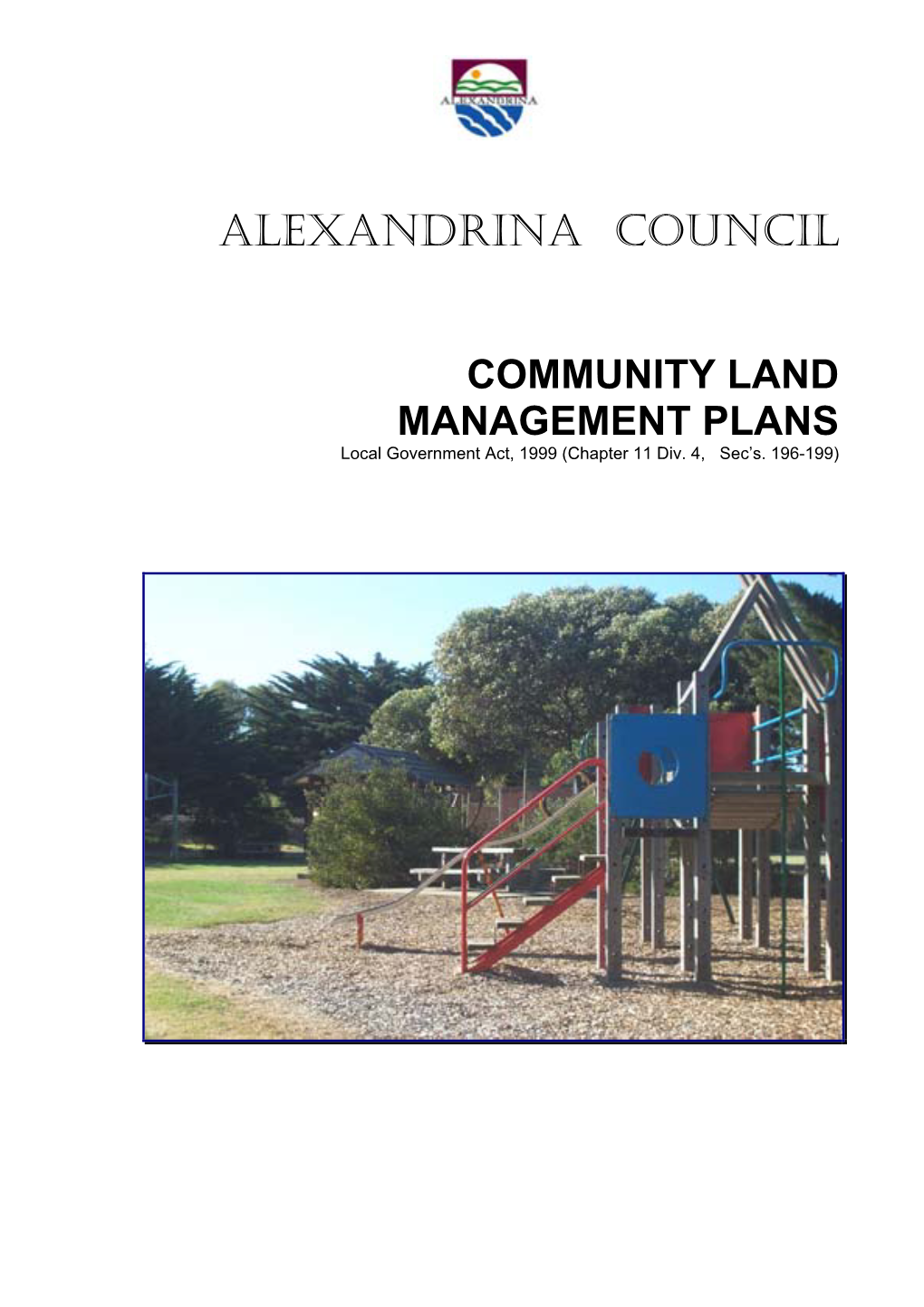 Community Land Management Plan 2009