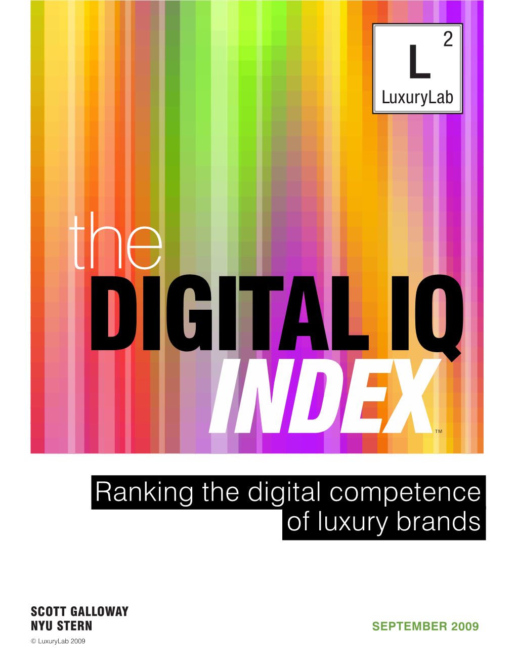 Ranking the Digital Competence of Luxury Brands