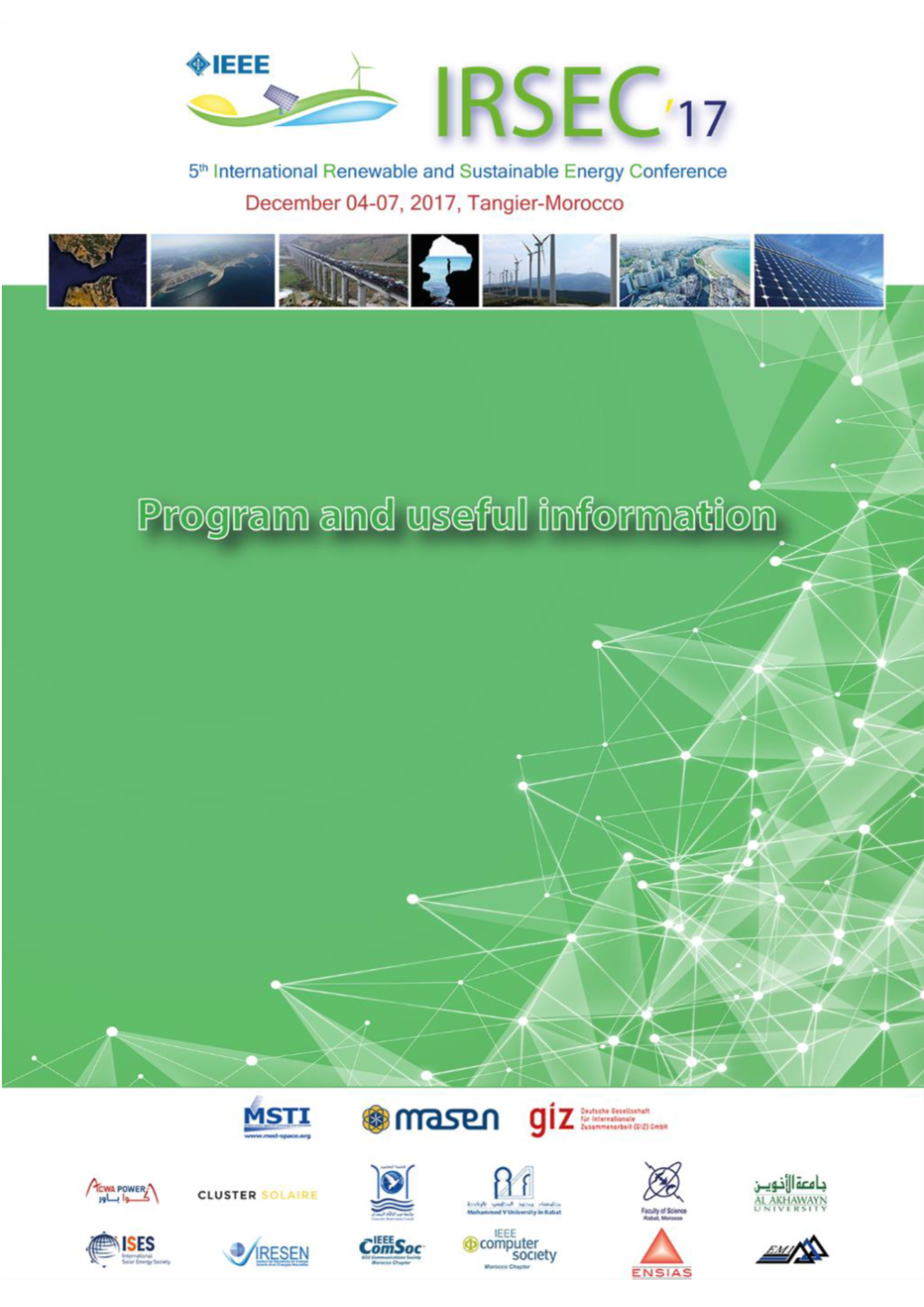 PROGRAM - 2017 International Renewable and Sustainable Energy Conference
