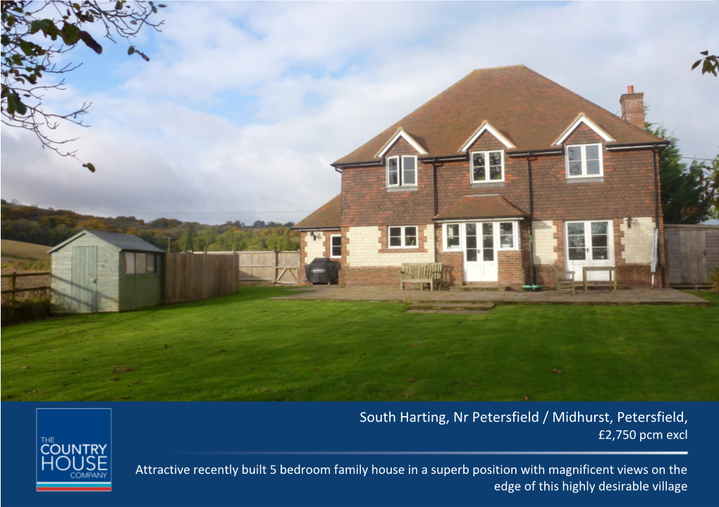 South Harting, Nr Petersfield / Midhurst, Petersfield, £2,750 Pcm Excl