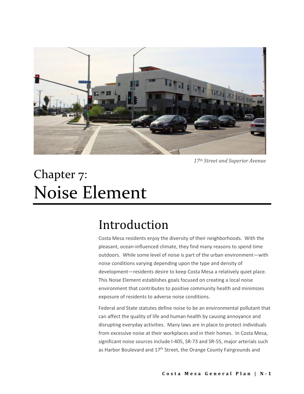 Chapter 7: Noise Element