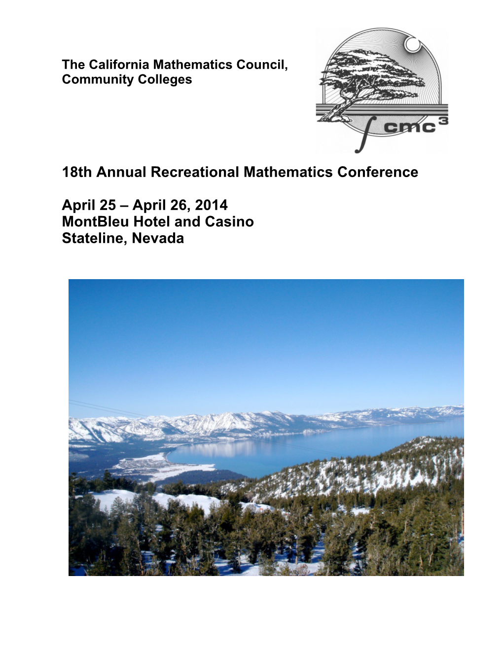 The California Mathematics Council