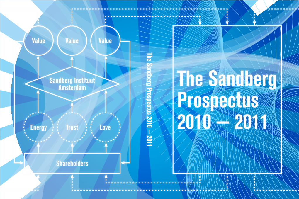 The Sandberg Prospectus 2010 — 2011